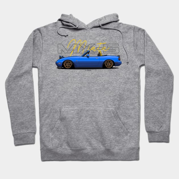 Mx-5 Miata (NA) Hoodie by LpDesigns_